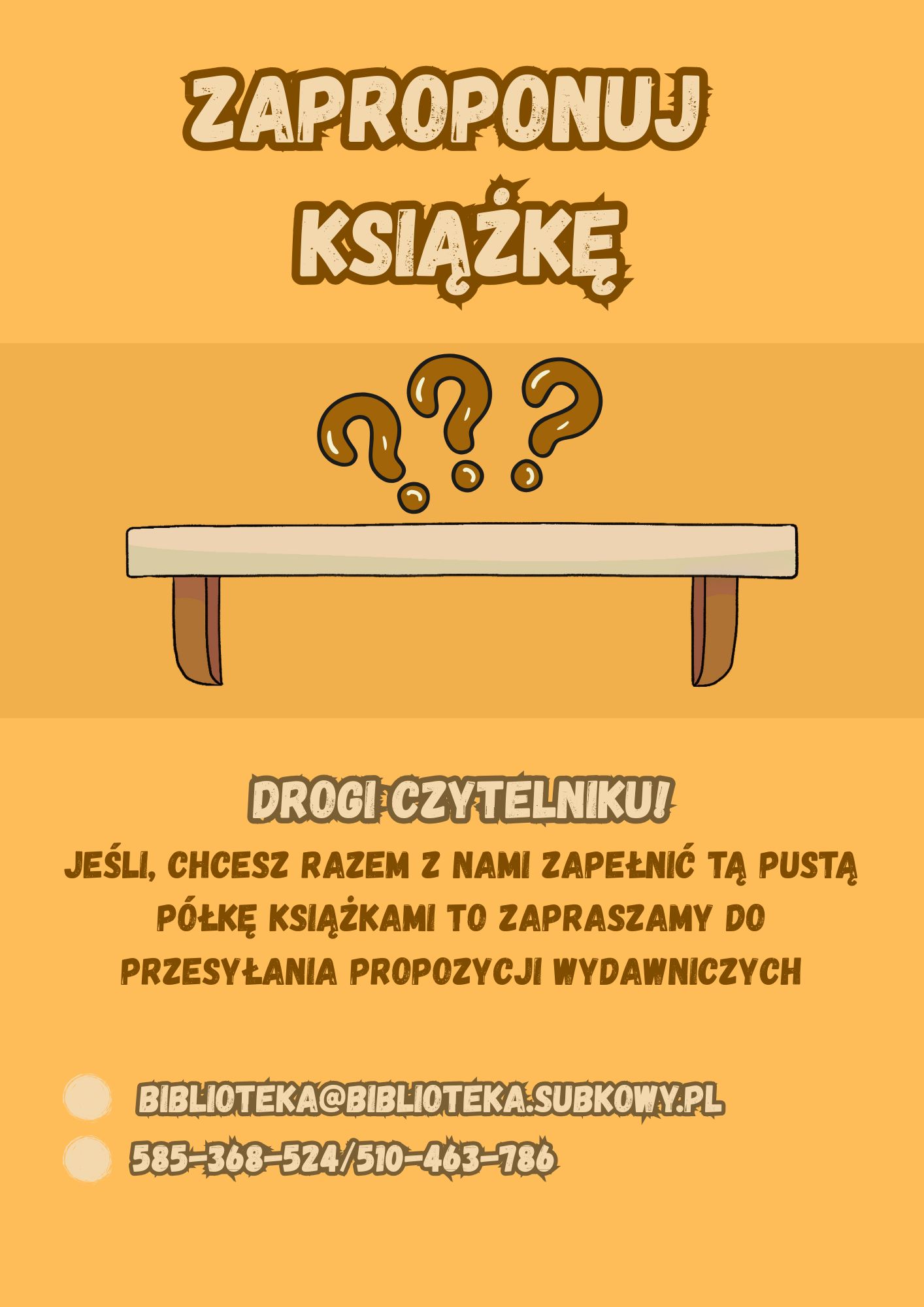 Zaproponuj książkę