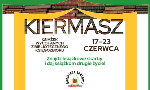 Kiermasz książek wycofanych z bibliotecznego księgozbioru