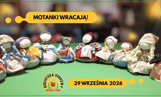 Motanki wracają do subkowskiej biblioteki!